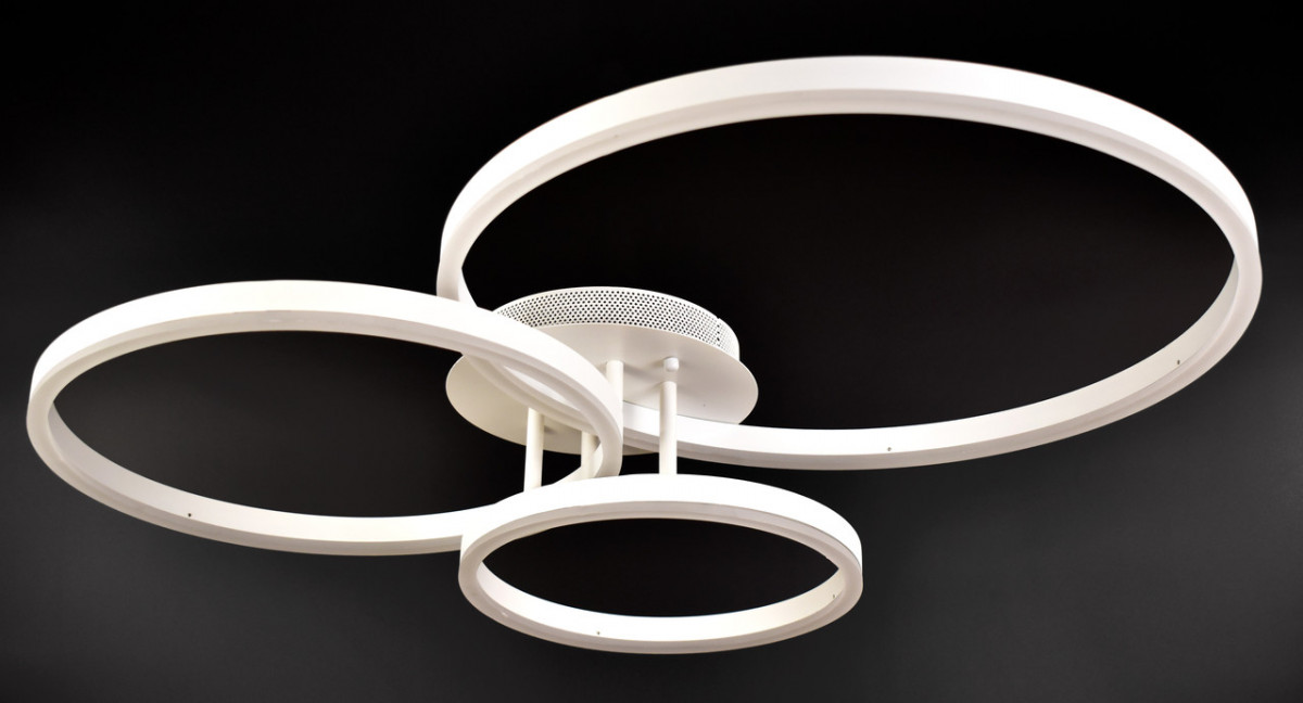 

Люстра Sunnysky потолочная Led с пультом Белый 14х70х80 см YR-A8008/3-wh-YV