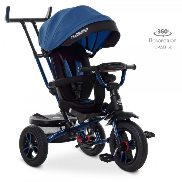 

Трехколесный велосипед Turbo Trike синий M-4058-10-YV-YV