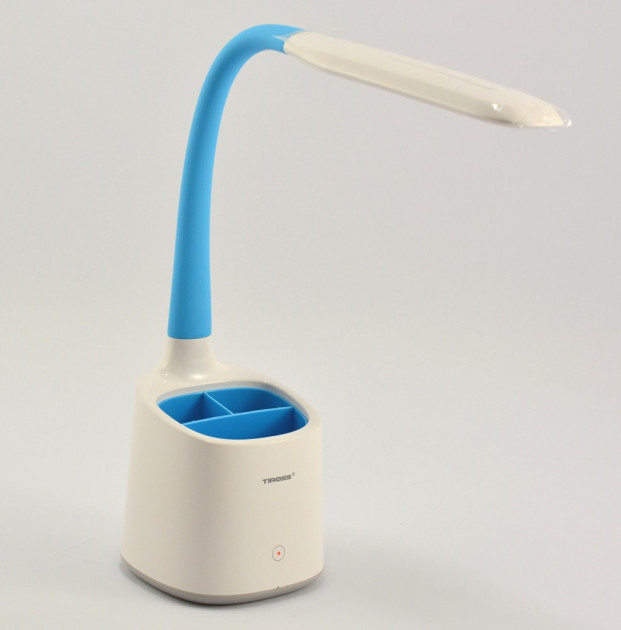 

Лампа светодиодная настольная Tiross 60 Led синяя TS-1809-Blue-YV-YV
