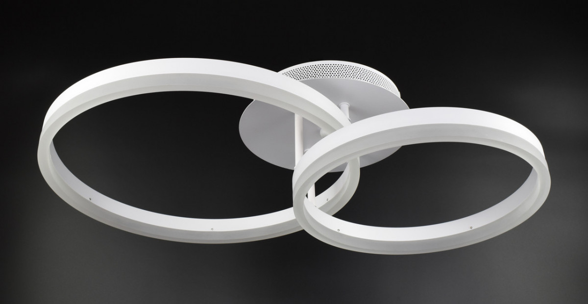 

Люстра Sunnysky потолочная Led с пультом Белый 10х40х62 см YR-A8008/2-wh-YV