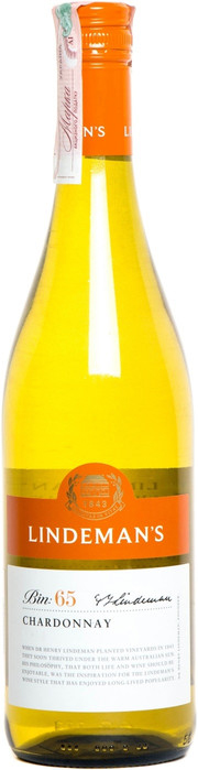 Акция на Вино Lindeman's Bin 65 Chardonnay белое сухое 0.75 л 13.5% (9311218119486) от Rozetka UA