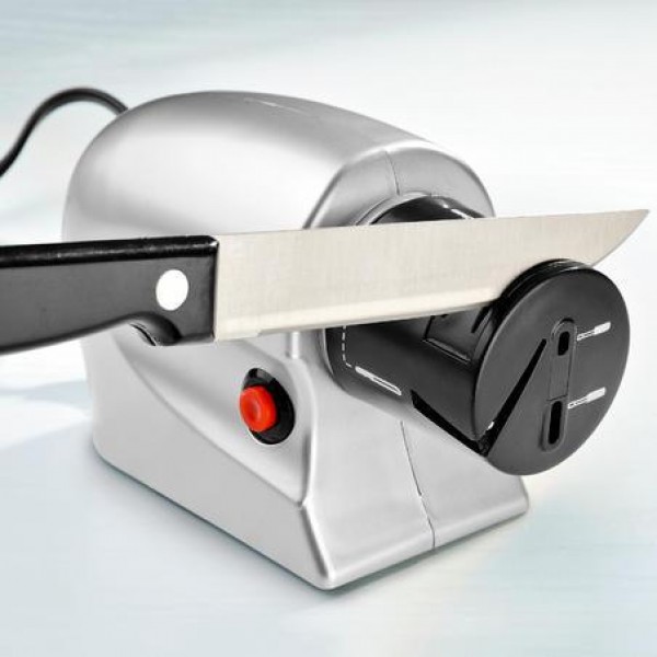 

Многофункциональная электронная точилка для ножей и ножниц Sharpener Серебристый (1-00366)