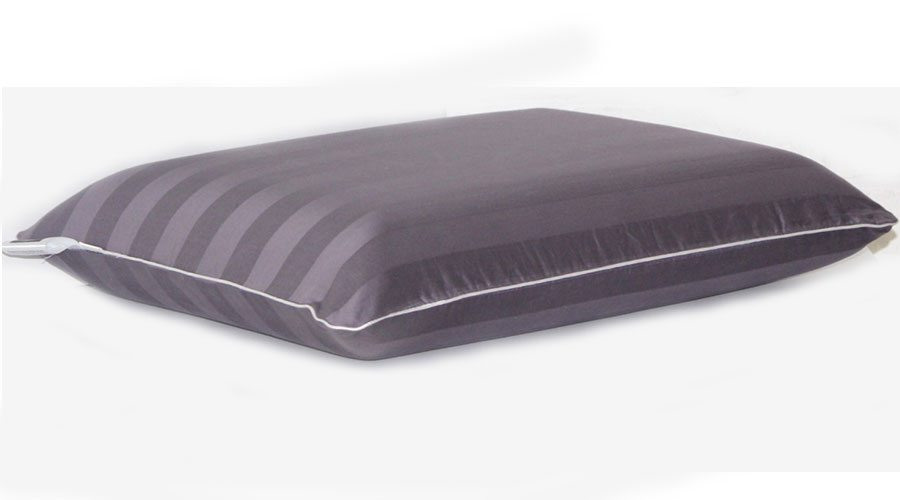 

Подушка ортопедическая MirSon №7003 Elite Noble stripe Graphite Women 59х43х10 см италия, пена memory soft
