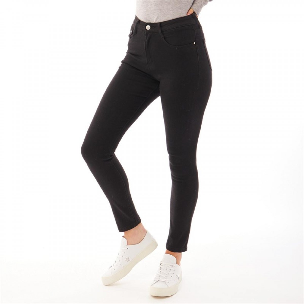 

Джинсы Brave Soul Lucy Skinny Fit Black Denim, S (44)