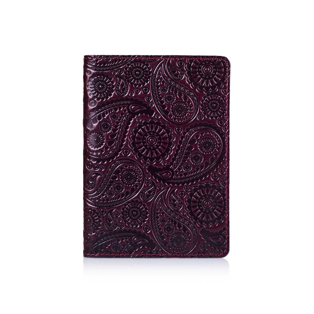 

Обложка для паспорта HiArt PC-01-C19-1718-T004 Crystal Sangria "Buta Art"