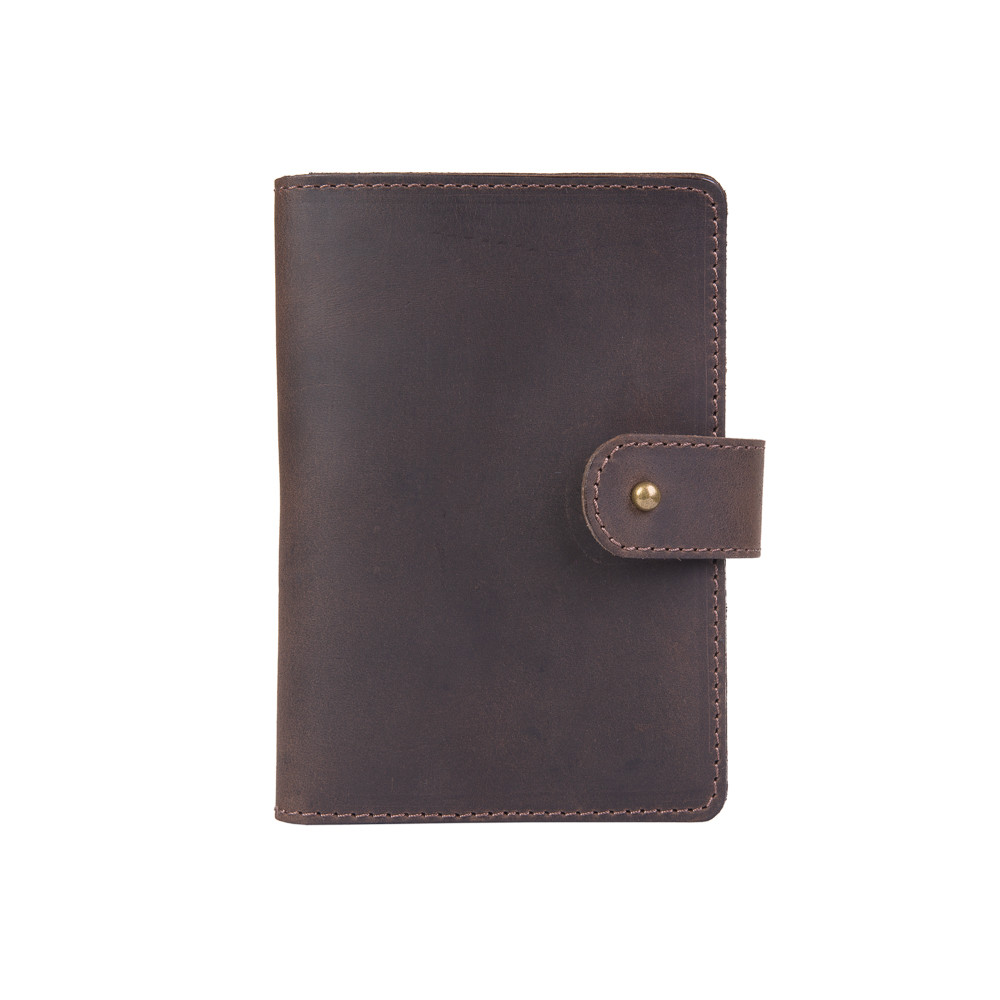 

Кожаное портмоне для паспорта / ID документов HiArt PB-03S/1-S19-1106-000 Shabby Gavana Brown