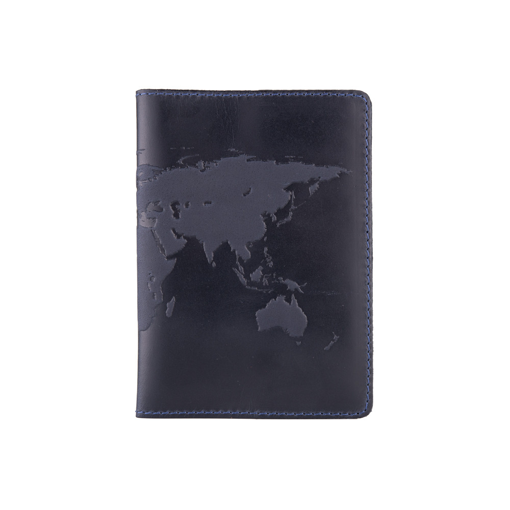 

Обложка для паспорта HiArt PC-02-S19-4013-T001 Shabby Ink "World Map"