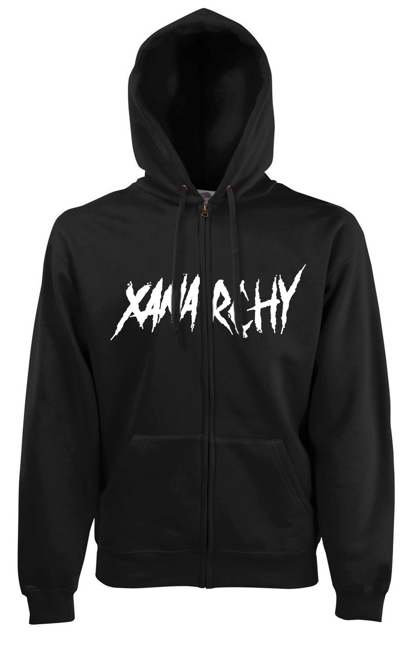 

Худи A SHO XANARCHY на молнии  черный, Худи A SHO XANARCHY на молнии S черный