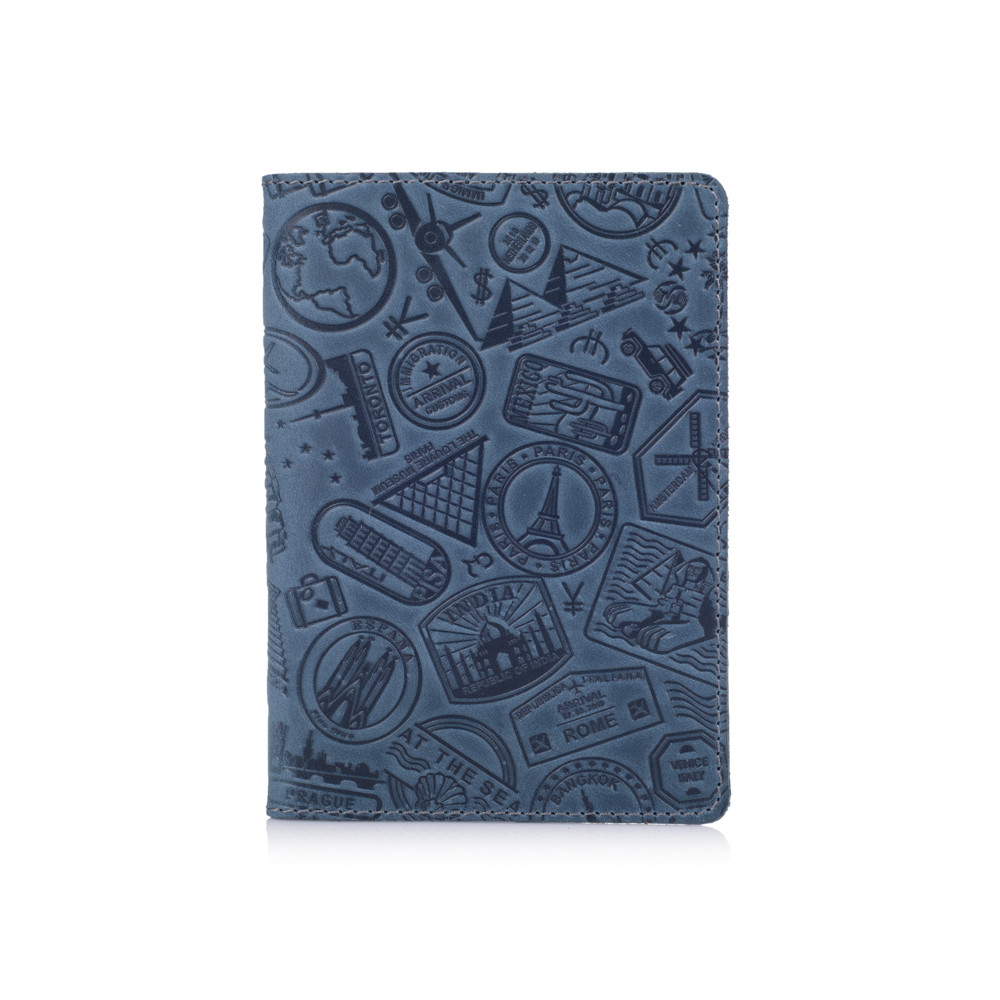 

Обложка для паспорта HiArt PC-01-S18-4417-T007 Shabby Lagoon "Let's Go Travel"