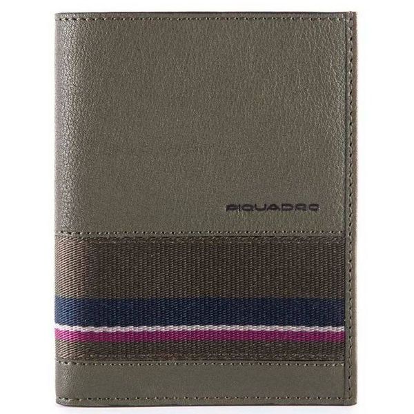 

Кожаный кошелек Piquadro B3S/Green PU1393B3SR_VE