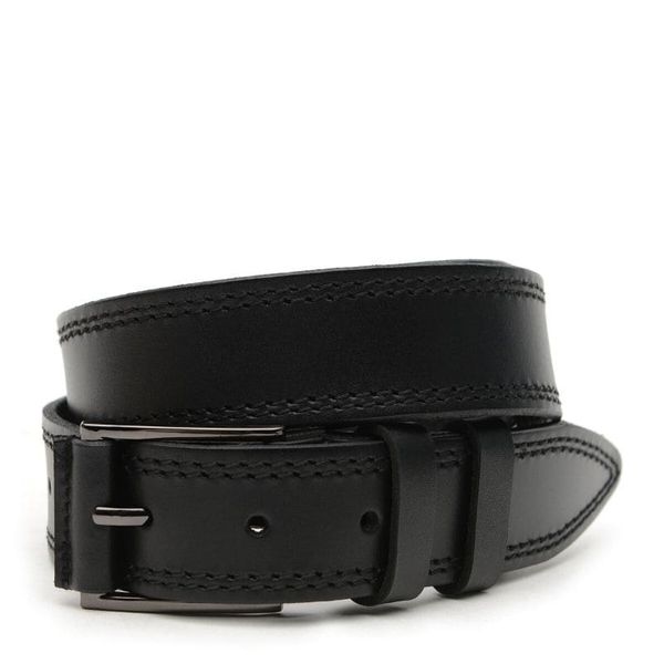 

Мужской кожаный ремень V1115GX33-black