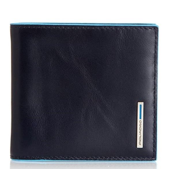 

Кожаный зажим для купюр Piquadro BL SQUARE/N.Blue PU1666B2_BLU2