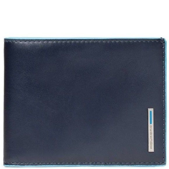 

Кожаный кошелек Piquadro BL SQUARE/N.Blue PU257B2R_BLU2