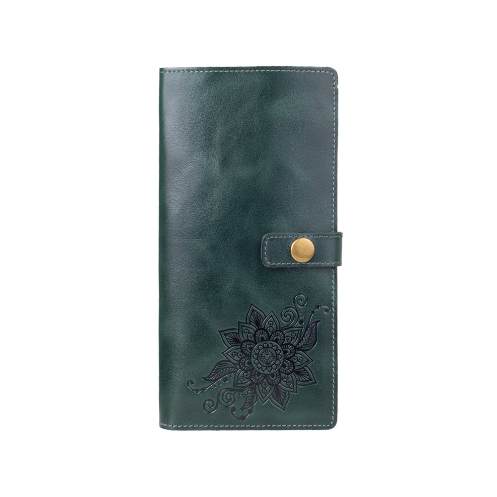

Тревел-кейс Hi Art TC-01-C19-5406-T006 Crystal Green "Mehendi Classic"