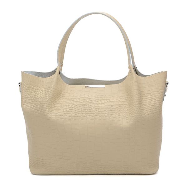 

Женская кожаная сумка Ricco Grande 1l943rep-beige