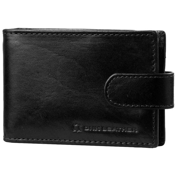 

Визитница кожаная мужская DNK LEATHER DNKTW-02-VT-black