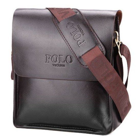 

Мужская сумка через плечо из PU-кожи Polo 8801-1