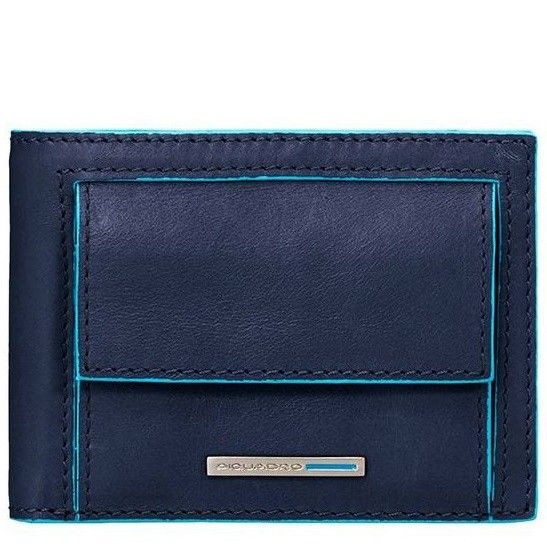 

Кожаный кошелек Piquadro BL SQUARE/N.Blue PU3437B2_BLU2