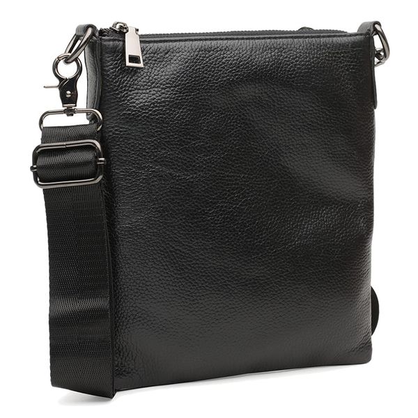

Мужская кожаная сумка Borsa Leather K1608-black