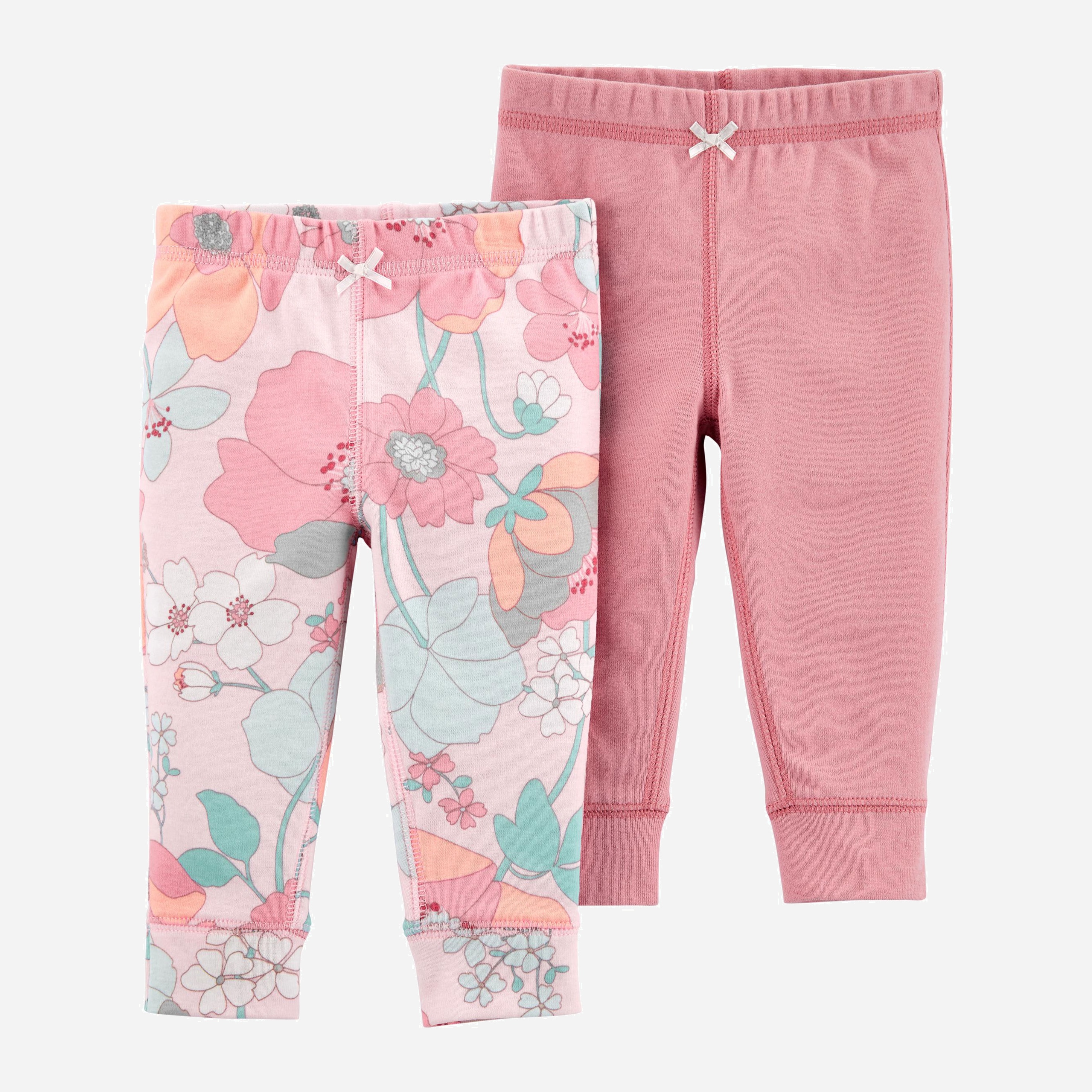 

Спортивные штаны Carters 1I721210 69-72 см 2 шт Розовые