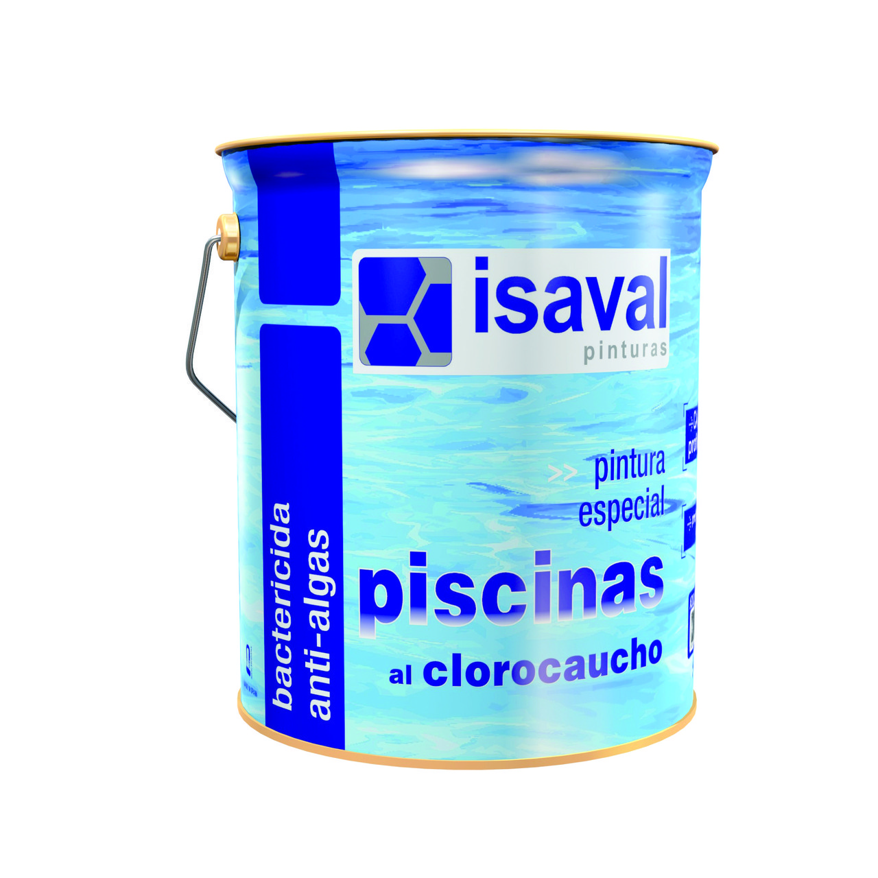 

Краска Isaval ISAVAL Хлоркаучуковая для бассейнов 4 л голубой - для бассейнов, прудов и резервуаров