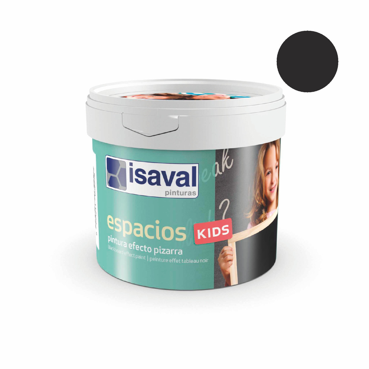 

Грифельная краска Isaval для школьной доски 0,5 л Черный