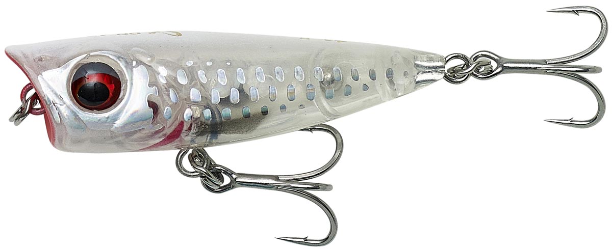 

Воблер Savage Gear 3D Minnow Popper F 43 мм 2.6 г Crystal White (18541697)