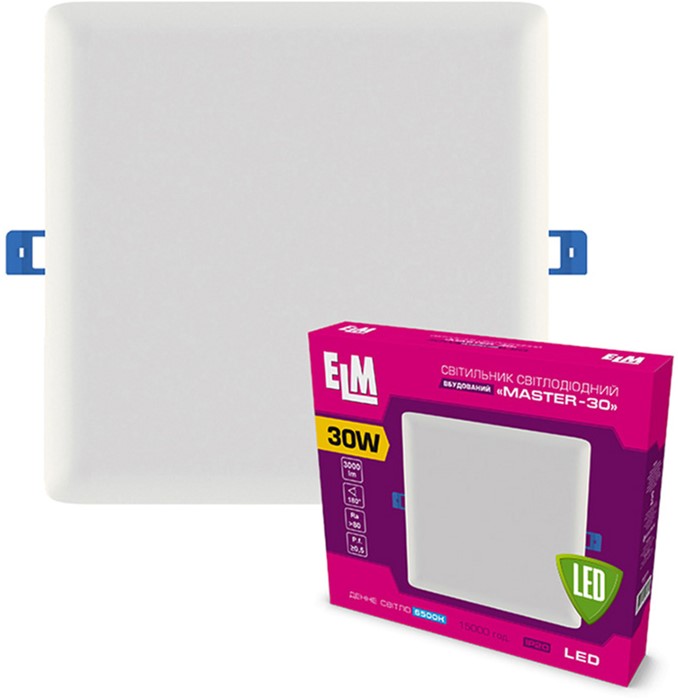 

Потолочный светильник ELM Master 30W 6500K (26-0073)