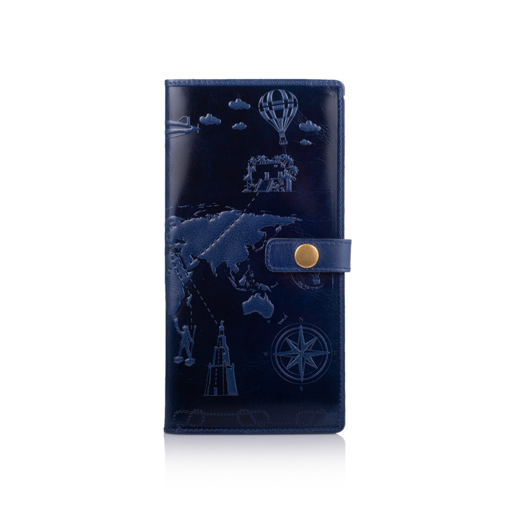 

Тревел-кейс Hi Art TC-01-C19-4026-T002 Crystal Blue "7 wonders of the world"