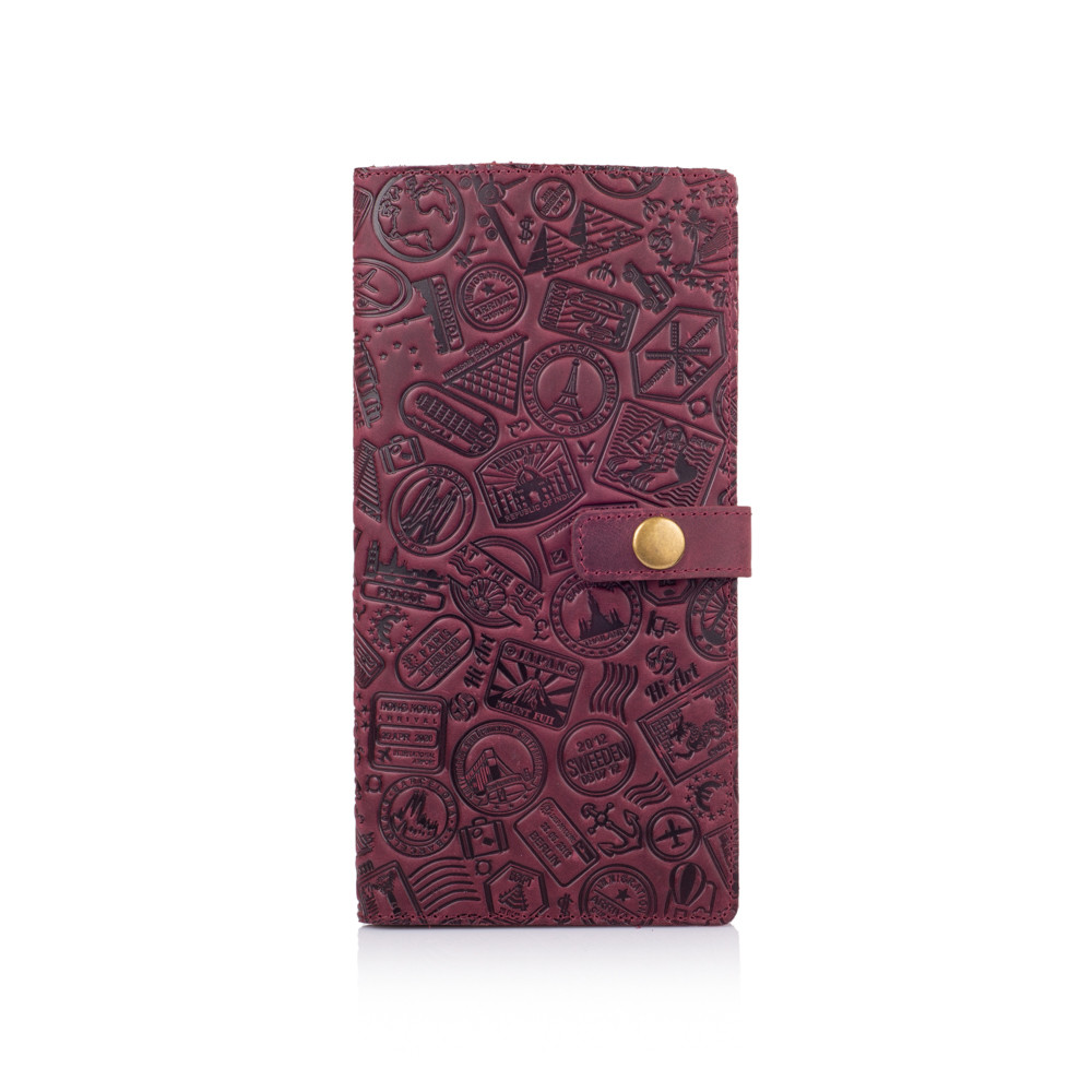 

Тревел-кейс Hi Art TC-01-S19-1621-T007 Shabby Plum "Let's Go Travel"
