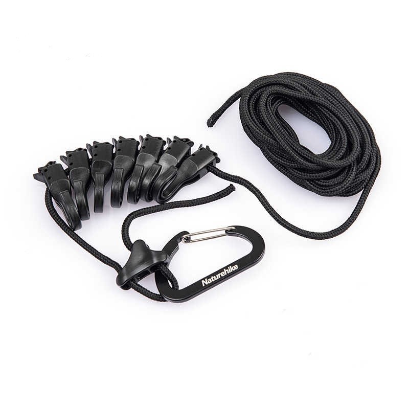 

Шнур хозяственный Naturehike Rope Camping NH19PJ040 4 м Black (6927595739556)