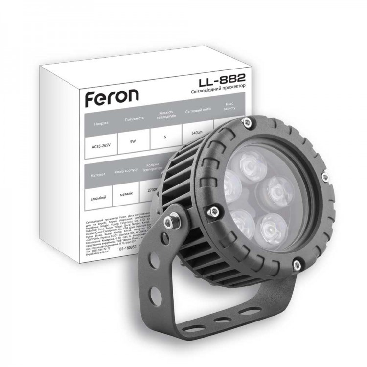 

Архітектурний прожектор Feron LL-882 5W