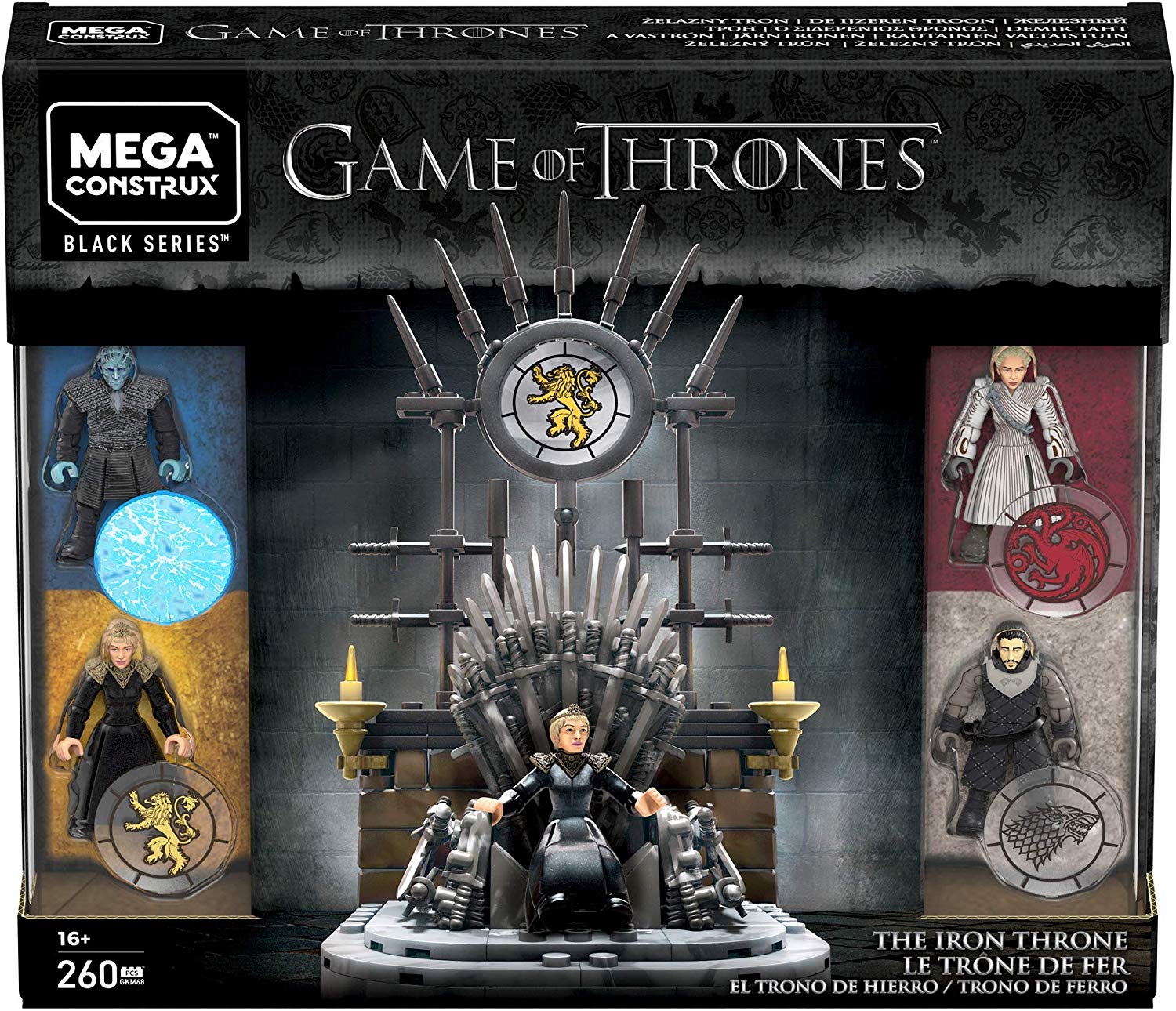 

Конструктор Игра Престолов: набор Железный Трон Mega Construx Game of Thrones: The Iron Throne Building Set