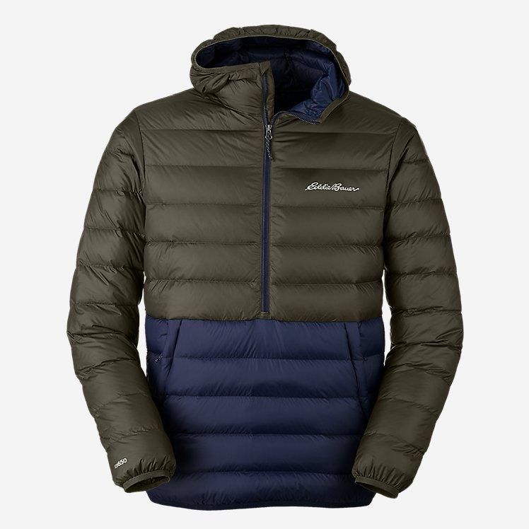 

Мужской пуховый анорак Eddie Bauer Men's CirrusLite Down Pullover Dk Loden L