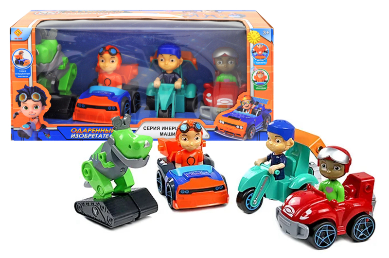 

Ігровий набір A-Toys Машина з героями 357*14*16см різнобарвний CH-401T