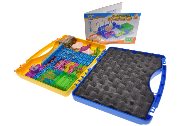 

Конструктор A-Toys Електронний 34 дет 27*5*225см Різнобарвний YS2977