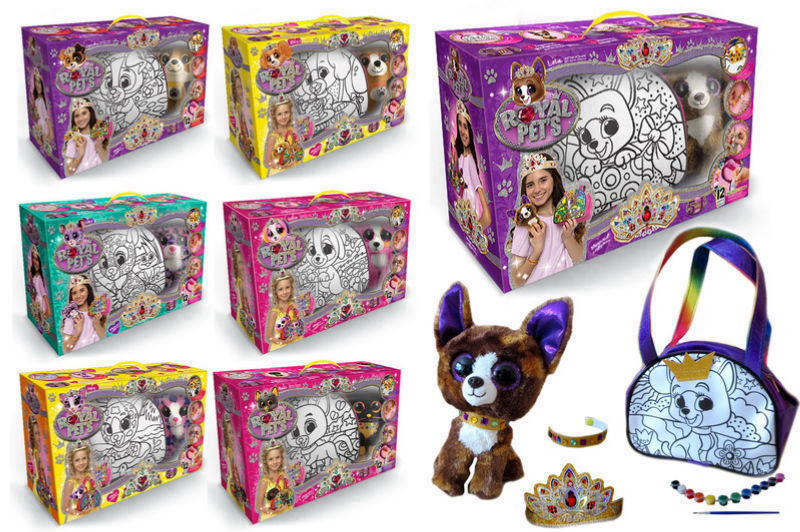 

Дитячий набір креативної творчості Danko Toys"ROYAL PET`S" 34*24*15 см різнобарвний RP-01-01U02U07U