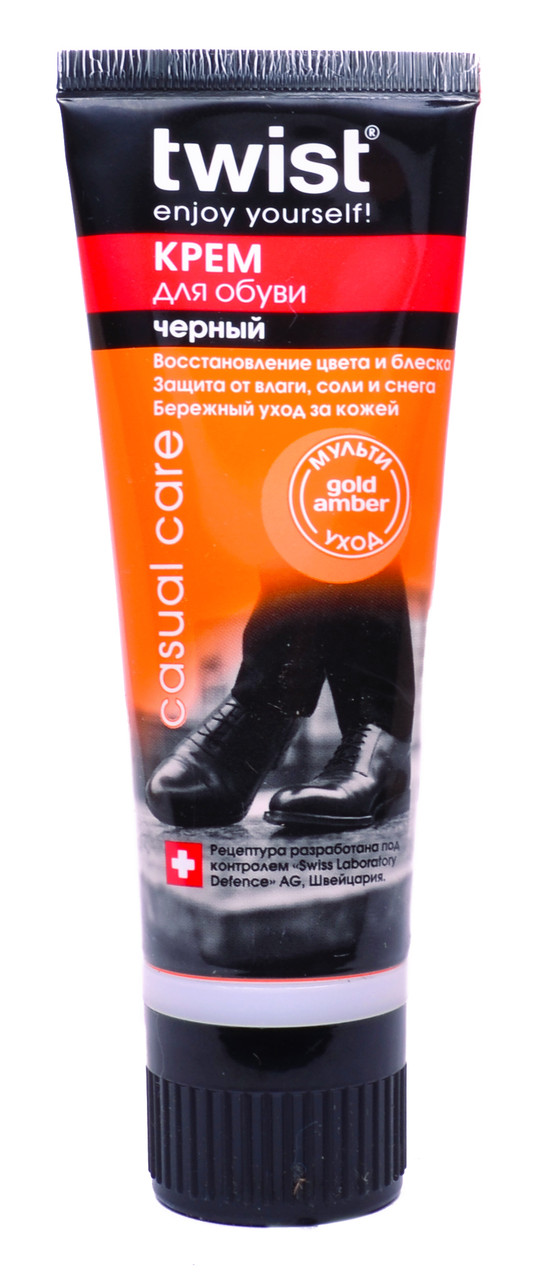 

Крем для обуви из гладкой кожи Twist 75 ml (цвет коричневый)