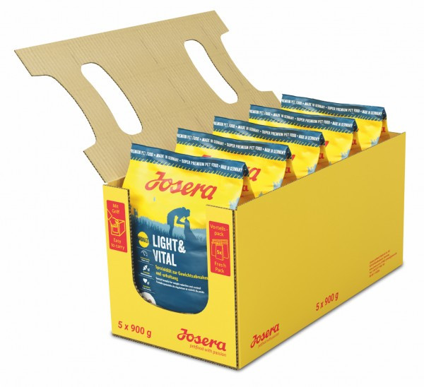 

Корм для собак Josera Light and Vital 4.5 кг