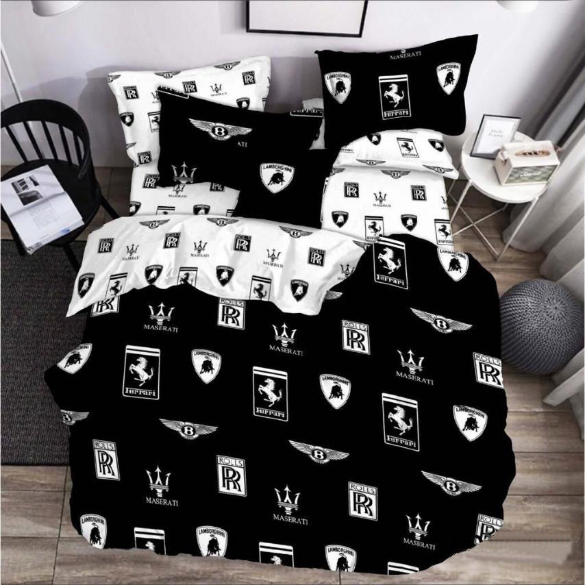 

Комплект постельного белья Krispol двуспальный GOLD LUX 4 наволочки (А+В) 180*220(420.139536)