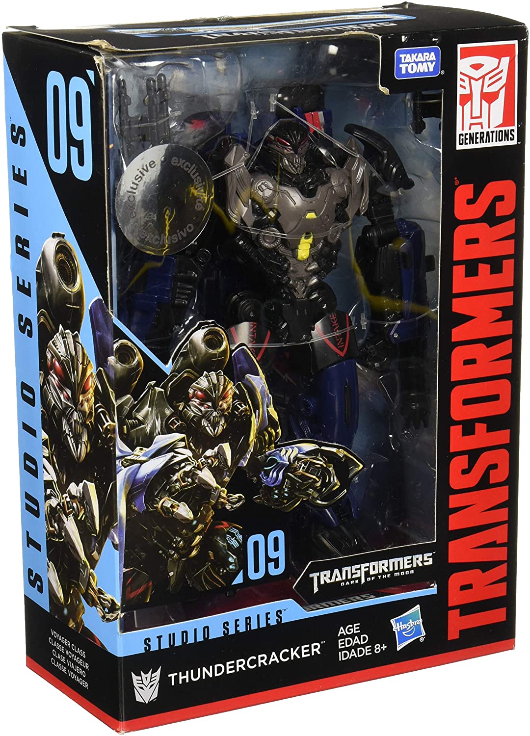 

Трансформер Зандекрачер Studio Series 09 Transformers Voyager Class Thundercracker Hasbro V2976