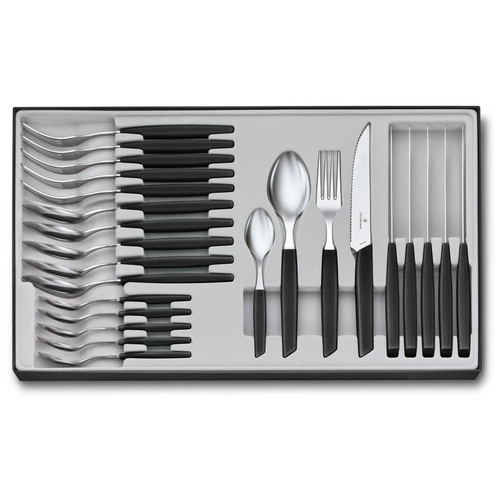 

Набор столовых приборов Victorinox Swiss Modern Table Set 24 пр 6.9093.12W.24