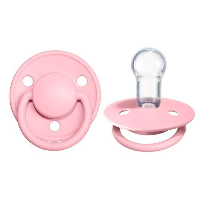 

Пустушка для новонароджених BIBS De Lux Silicone Baby Pink 0-3 міс. розмір 1