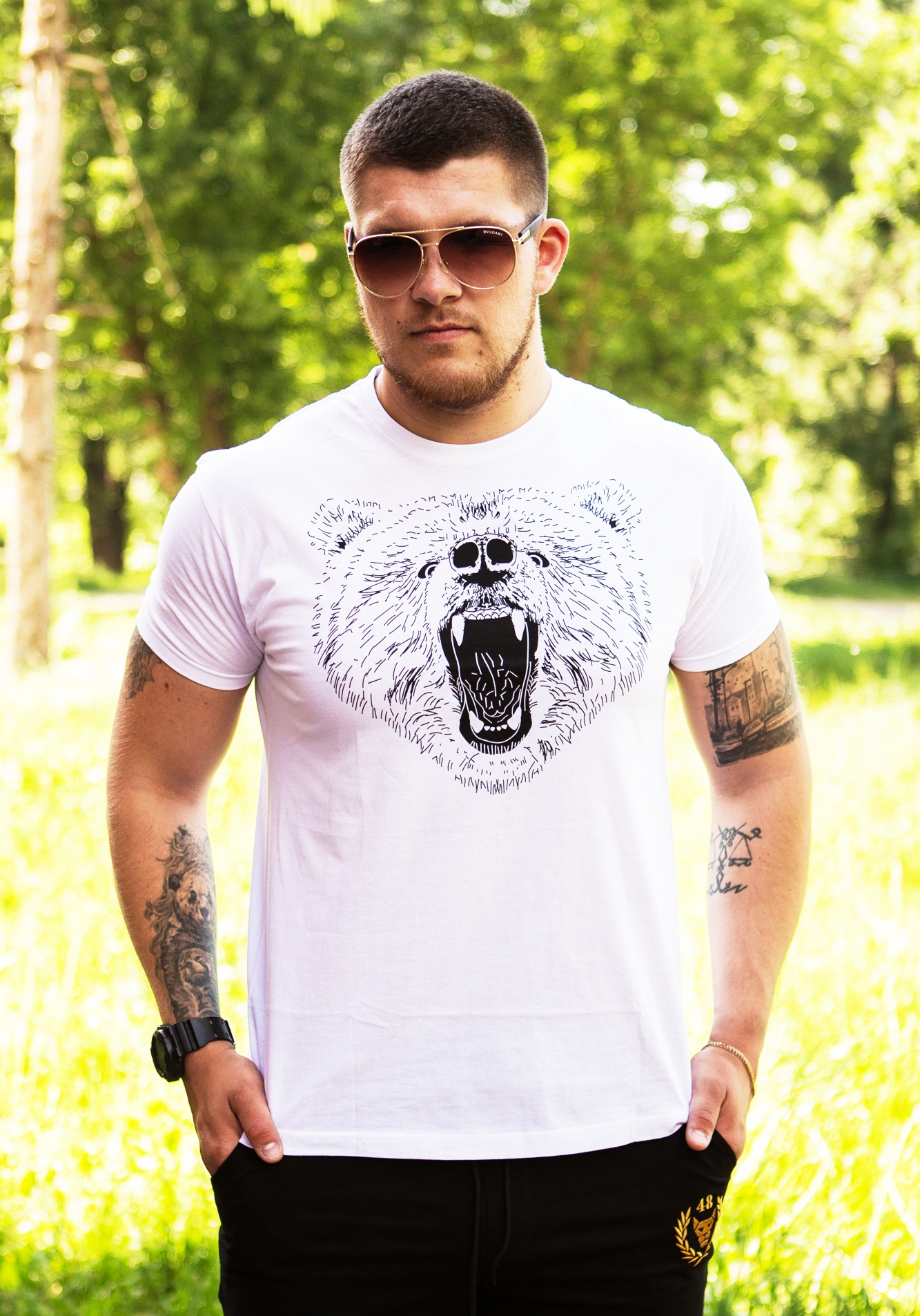 

Футболка Miracle Grizzly  белая (F07, Футболка Miracle Grizzly M белая (F07)