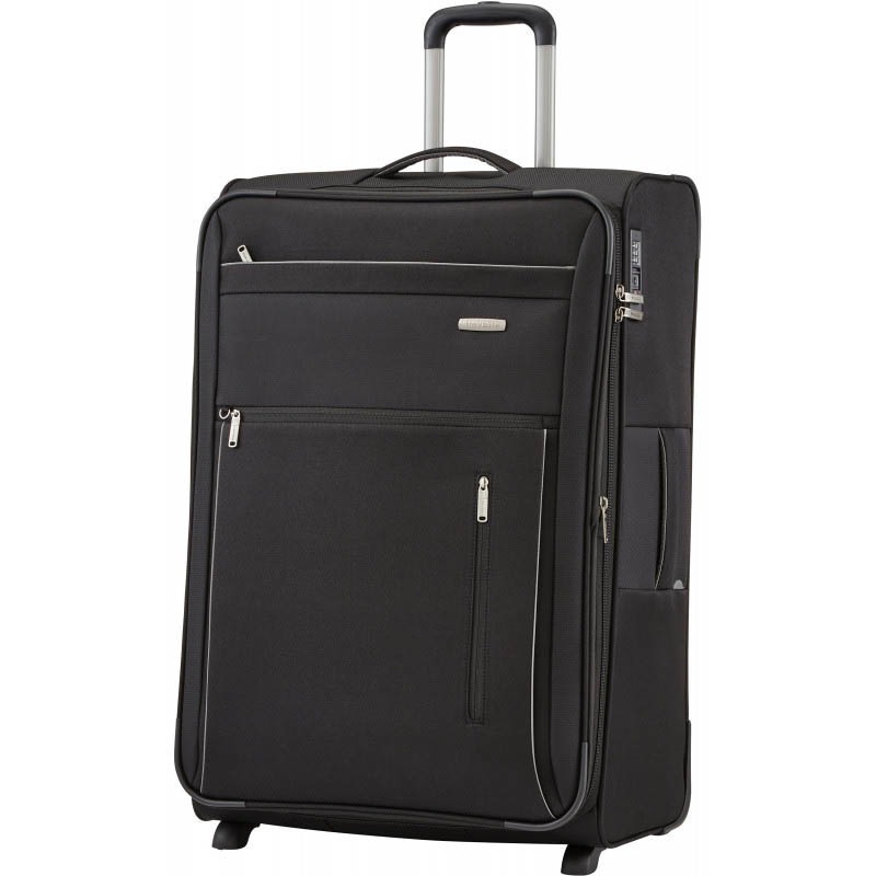 

Чемодан на 2 колесах Travelite Capri Black L exp. 116/131л (TL089809-01)