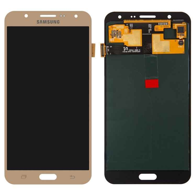 

Дисплей для Samsung J700F Galaxy J7, J700H, J700M с сенсором (тачскрином) золотой, TFT с регулировкой яркости