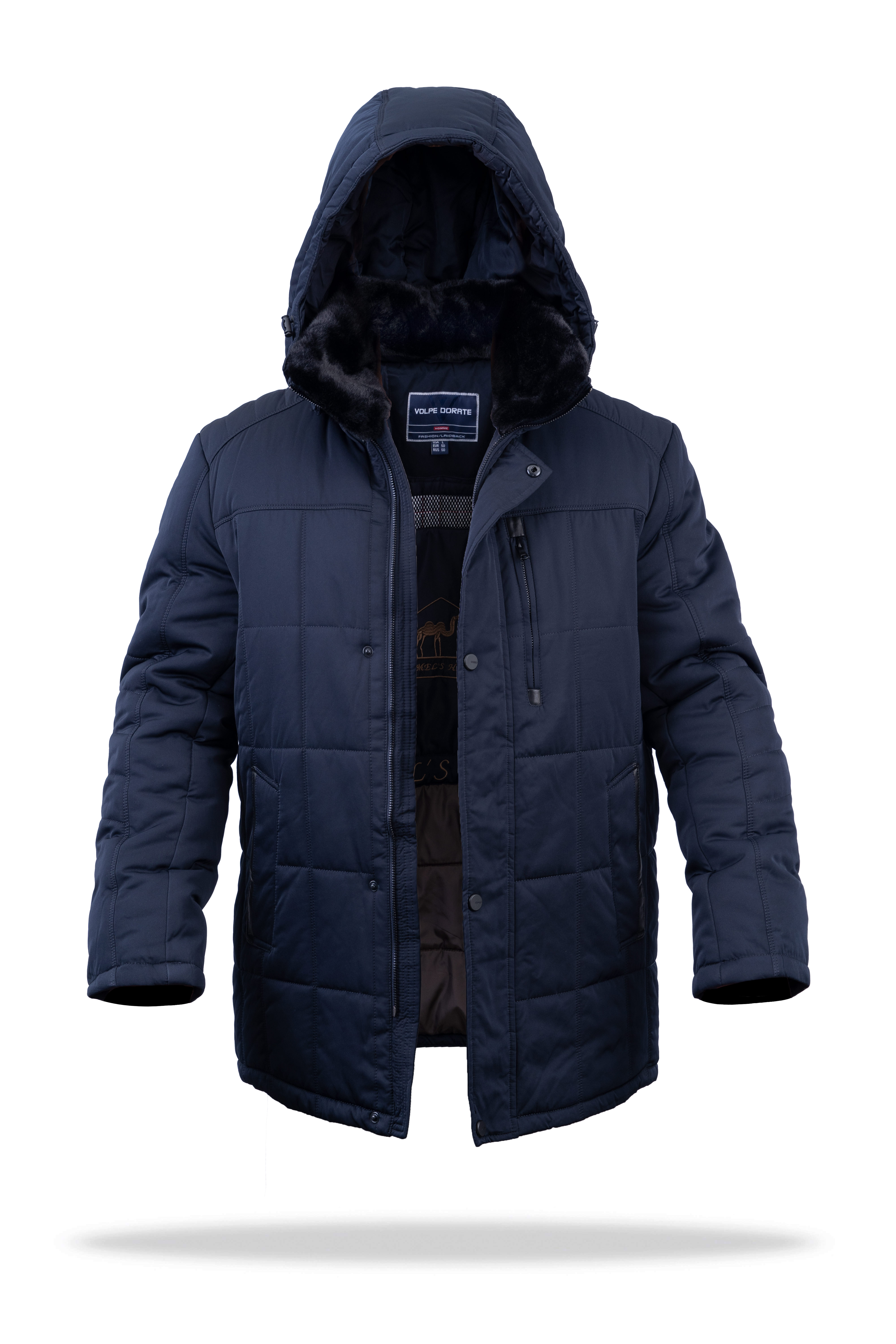 

Куртка мужская зимняя J8021 синяя 60