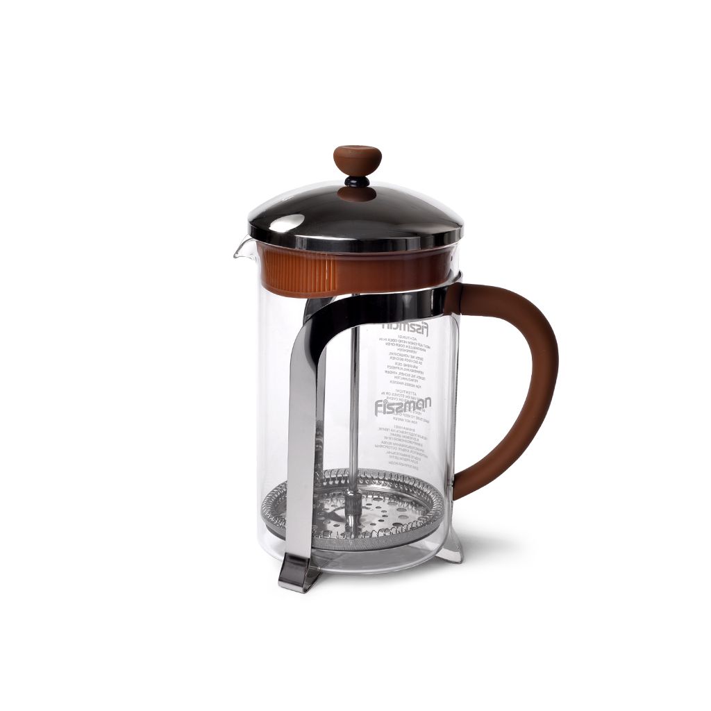 

Френч-пресс Fissman CAFE GLACE 600 мл заварник с поршнем (9055)