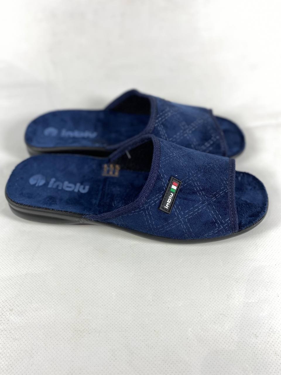 

Мужские комнатные тапочки Inblu 3045 46 Синий
