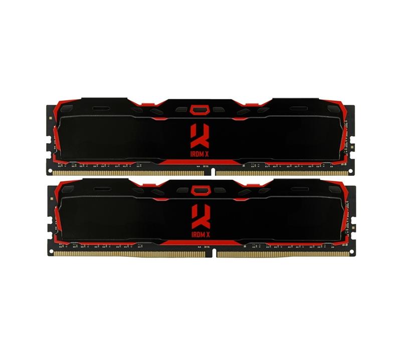 

DDR4 2x4GB/2666 GOODRAM Iridium X Black (IR-X2666D464L16S/8GDC)